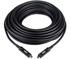 Kabelis USB Aten UE3415F USB-C Ultra HD Active Optical 15 m 15 Gbit/s 60 W Juodas (UE3415F-AT)