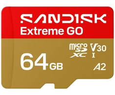 Atminties kortelė Sandisk Extreme Go 64 Gb Microsdxc Uhs-I