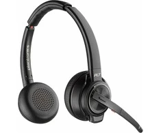 Ausinės HP Poly Savi 8220 Stereo DECT 1880-1900 MHz Viršutinis + Įkrovimo stovas