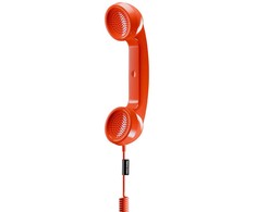 Ausinės Native Union Pop Phone - ausinė telefoniczna USB-C su funkcija atsiliepti ir baigti skambučius (alarm raudona)