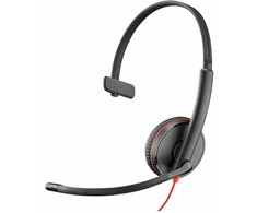 Ausinės Poly Blackwire C3215 USB-C Single (209750-22)