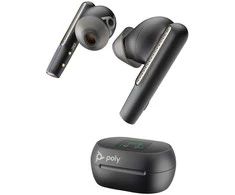 Ausinės Poly Ee 60+ Uc, Jutiklinis ekranas Charge Case, Usb-C, Teams, Carbon