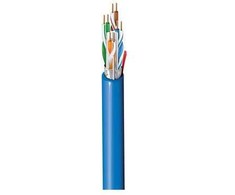 Belden Kabelis sieciowy, Cat 6A, F/UTP, LSZH, Euroklasa Cca, drut, mėlyna, 500 m (10GXE00C.06500)