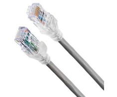 Belden Patch Cord 10GX Cat6a UTP 1m Pilka