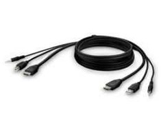Belkin F1Dn1Ccbl Kvm Cable Juodas 3 M