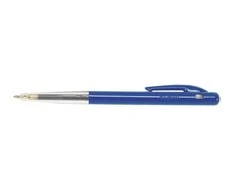 BIC M10 clic, Clip, Užsegamas ištraukiamas tušinukas, Mėlynas, 50 vnt., Vidutinis