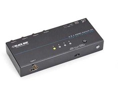 Black Box Juodas Box Juodas Box 4K HDMI jungiklis - 2 x 1, HDMI, plienas, juodas, 3840 x 2160 pikselių, 4K Ultra HD, 100–240 V