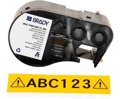 Brady Brady BMP41/BMP51/BMP53/M511 Label (M4C-1000-595-YL-BK)