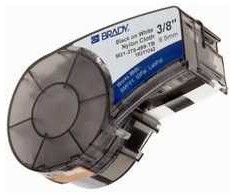 Brady Juoda ant balto 4,87 m x 9,53 mm