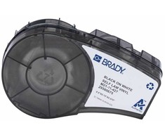 Brady Brady M21-11-427 etiketės spausdinimui Baltas Lipnios etiketės spausdinimui