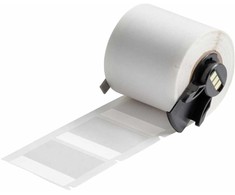Brady M6-88-427, Balta, Lipni spausdintuvo etiketė, Iškirpta etiketė, Ritinėlis, Savislaminuojantis vinilas, Terminio perkėlimo plėvelė