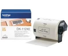 Brother BARCODE LABEL 102X51MM DK-11240, Baltas, DK, 102 x