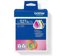 Brother LC527XLVAL VALUE PACK HIGH YIELD CMYK, UP TO 1 X 3 000 +
