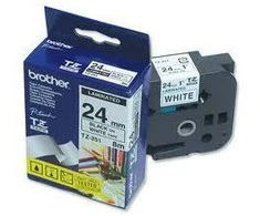 Brother P-Touch Tape Juodas on Baltas 24 mm