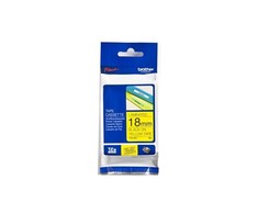 Brother Labeltape TZe-641 18mm geltona/žalia