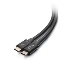 C2G 2.5Ft (0.8M) Thunderbolt 4 Usb-C Cable (40Gbps)