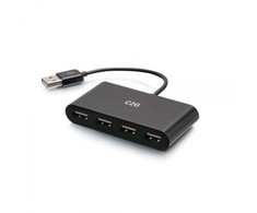 USB ŠAKOTUVAS C2G C2G 4 prievadų USB-A šakotuvas - Šakotukas - 4 x USB 2.0 - Stalinis