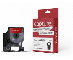 Capture 12mm x 5,5m Baltas on Juodas