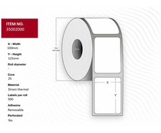 Capture Label 100 x 125 - Core 25.