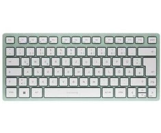 Klaviatūra CHERRY KW 7100 MINI Wireless DE-išdėstymas, Bluetooth, agavos žalia