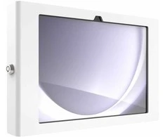 „Stojak Compulocks“ „Compulocks Galaxy Tab A9+ Apex Enclosure Wall Mount“ – dėklas – planšetiniam kompiuteriui – užrakinamas – metalinis rėmas – baltas – ekrano dydis: 27,94 cm (11 colių) – tvirtinimas prie sienos – skirtas „Samsung Galaxy Tab A9+“