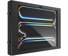 „Stojak Compulocks Compulocks iPad Pro M4 13" (2024), „Apex Secured Enclosure Wall Mount“ – dėklas – planšetiniam kompiuteriui – apsaugotas – užrakinamas – metalinis rėmas – Juodas – ekrano dydis: 33,02 cm (13") – tvirtinimas prie sienos – skirtas Apple 13 colių iPad Pro Wi-Fi (M4)