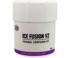 Termopasta Cooler Master Cooler Master Ice Fusion V2, terminė pasta, 5 W/m·K, violetinė, balta, 2,6 g/cm³, 40 g, 1 vnt.
