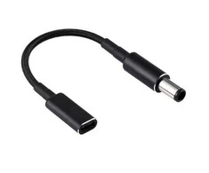 Adapteris AV CoreParts CoreParts MBXUSBC-CO0003 Lyties keitiklis / Kabeliai USB C 4.5*3.0 Juodas