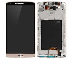 LG CoreParts MSPP71782, Ekranas, LG, G3 D850, Gold, 60 mm, 160 mm