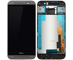 JetWorld CoreParts MSPP73238, Ekranas, HTC, One M9, Juodas, 140 mm, 240 mm