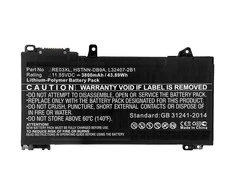 Coreparts Pagrindinės dalys HP 44WH Li-Pol 11.55V 3.8Ah 6BN40EA, 6BN46ET, ProBook 430G6