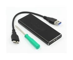 Coreparts Pocket MicroStorage mSATA - USB 3.0, juoda (MSACSC / USB3.0)