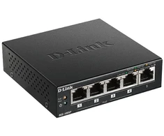 Šakotuvas D-Link 5-Port Desktop Gigabit PoE+
