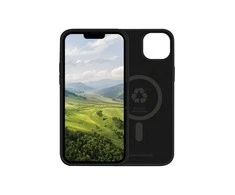 Dėklas Dbramante1928 D Bramante Monaco - Silicone MagSafe Case for iPhone 14 Plus - Night Juodas