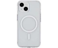 Dėklas eSTUFF BERLIN iPhone 15 Plus Clear Magnetic Cover. Material: TPU