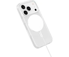 Dėklas eSTUFF INFINITE (GRS) OSLO iPhone 17 Pro Clear Magnetic Cover.