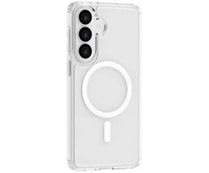 Dėklas eSTUFF INFINITE (GRS) OSLO S26+ Galaxy Clear Magnetic Cover.