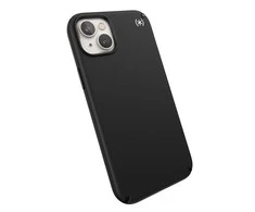 Speck Presidio2 Pro + MagSafe – iPhone 15 Plus / 14 Plus dėklas su MICROBAN danga (juoda / juoda / balta)