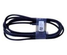 USB kabelis Dell USB-C - USB-C 1,8 m juodas (1,8 m USB-C į USB-C laidas)