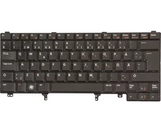 Dell Klaviatūra, Swedish/Finnish, 84 Keys, Juodas, Expanded Memory