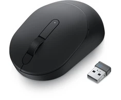 Dell MS3320 RF/BT mobili belaidė pelė Dawson juoda, mažmeninė prekyba (WXY0H)