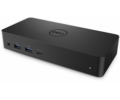 DELL D6000, Vielinis, USB 3.2 Gen 1 (3.1 Gen 1) Type-C, 10,100,1000 Mbit/s, Juoda, 3840 x 2160 pikselių, Kensington