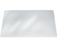 Durable Duraglas Desk Pad Transparent