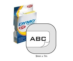 Dymo S0720680 (juoda balta) D1 tipo
