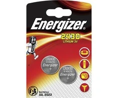 ENERGIZER LITHIUM CR2430 2PK