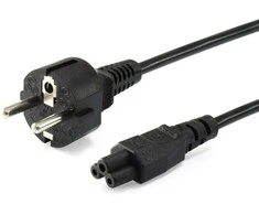 Equip 112151, 3 m, Power plug type F, C5 coupler, H05VV-F3G, 250 V, 2.5 A