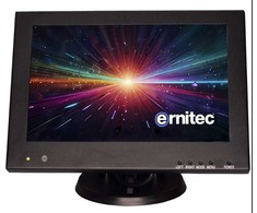 Ernitec 10'' Surveillance monitorius for 24/7 Use, 1280 x 800P