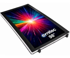 Monitorius Ernitec 98'' 24/7 4K UHD -Vandal &amp;