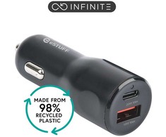 Įkroviklis eStuff INFINITE Car Charger 38W. 1 x