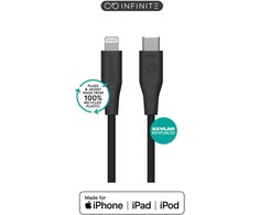 Kabelis USB eStuff ES602180-BULK Lightning 1 m Juodas